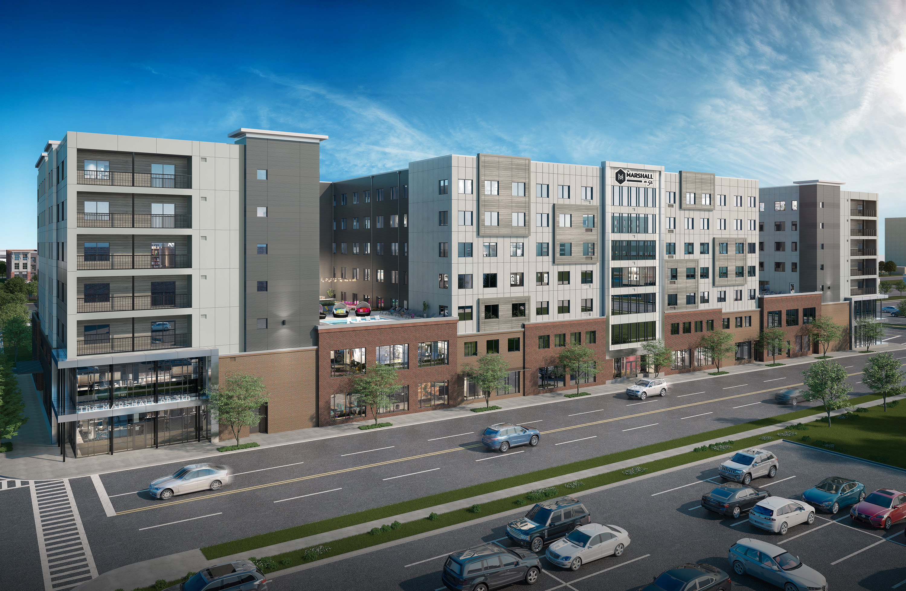 The Marshall on 5th | Luxury Student Apartments